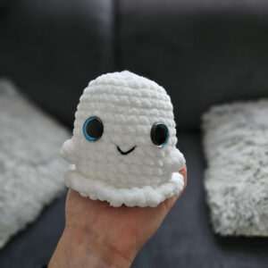 Horgolt szellem amigurumi