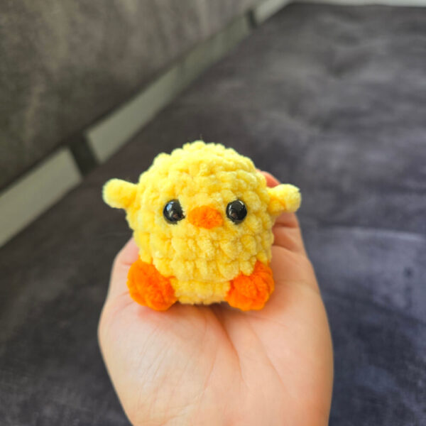 Horgolt kiscsibe amigurumi