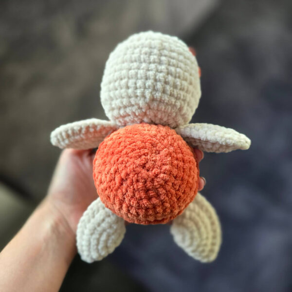 Horgolt teknős amigurumi