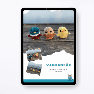 Vadkacsák horgolásminta