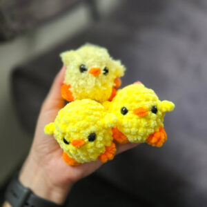 Horgolt kiscsibe amigurumi 2+1 ajándék