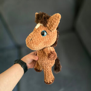Horgolt ló amigurumi