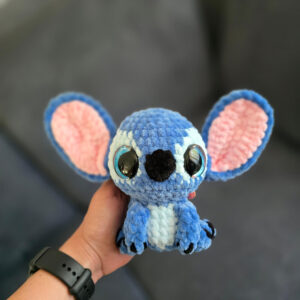 Horgolt csillagkutya amigurumi