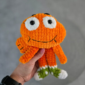 Horgolt Darwin amigurumi