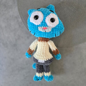 Horgolt Gumball amigurumi