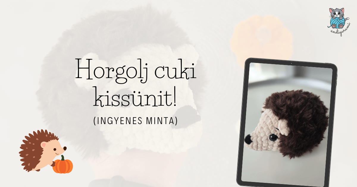 Ingyenes kissüni horgolásminta