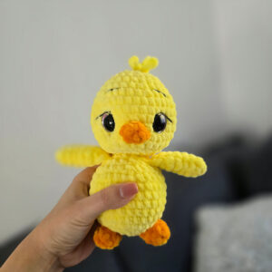 Horgolt csibe amigurumi