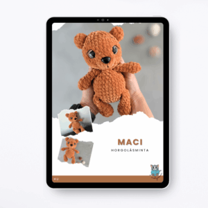 Maci horgolásminta (hu, pdf)