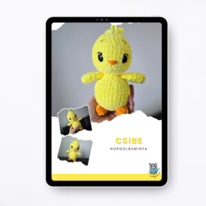 Csibe horgolásminta