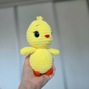 Horgolt csibe amigurumi