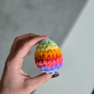 horgolt húsvéti tojás