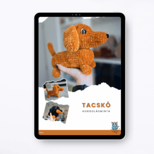 Tacskó horgolásminta