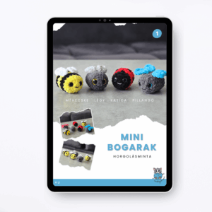 Mini bogarak horgolásminta I. (hu, pdf)